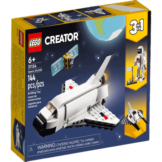 LEGO 31134 Creator 3 in 1 Space Shuttle Toy