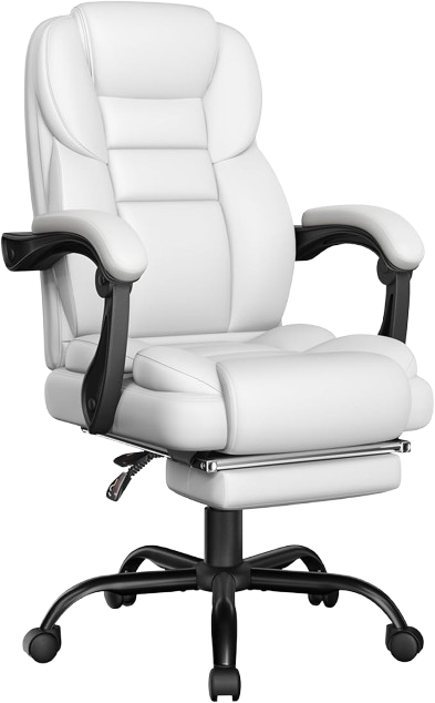 Executive Office Chair with Footrest
