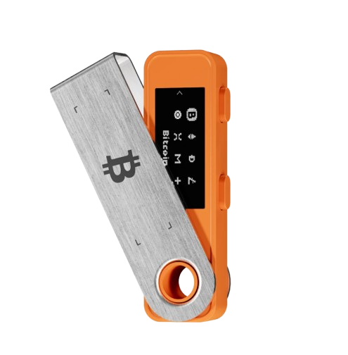 Ledger Nano S Plus BTC Orange
