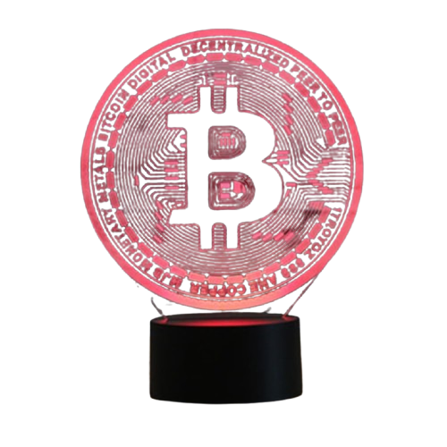 Colour Changing LED Bitcoin Display