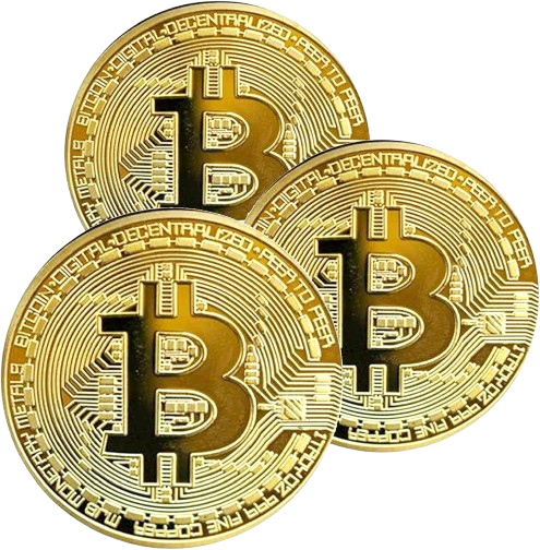 3PC Bitcoin Coin 