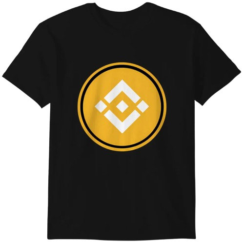 Crypto Currency Binance Coin Logo T-Shirt