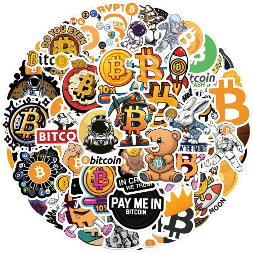 Bitcoin Crypto Stickers