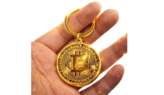 Bitcoin BTC Keychain