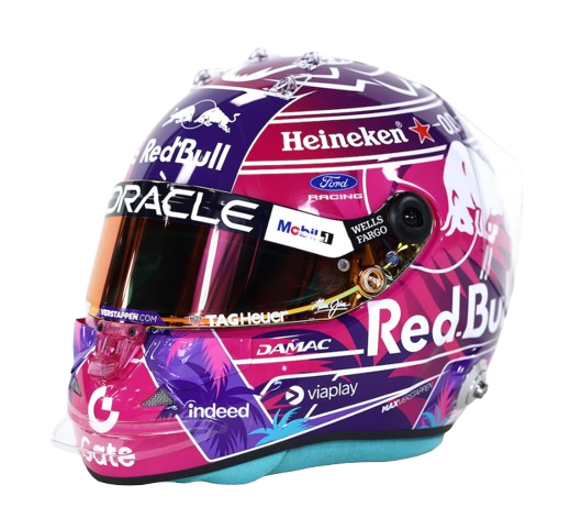 Max Verstappen Red Bull Racing 2026 Miami GP Helmet- 1:2 Model