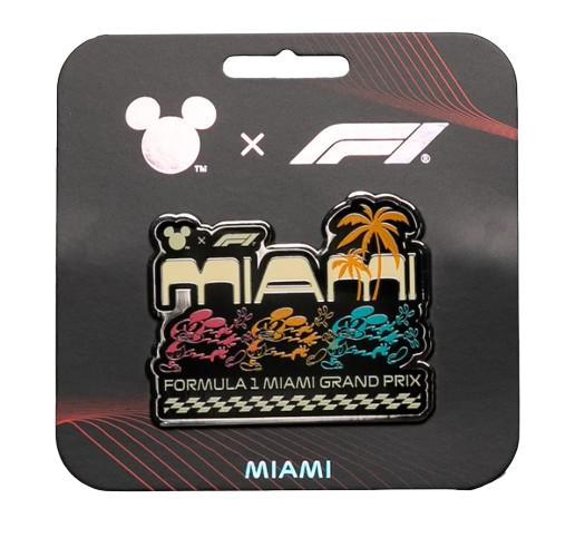 Disney X Formula 1 Special Edition Miami GP Pin
