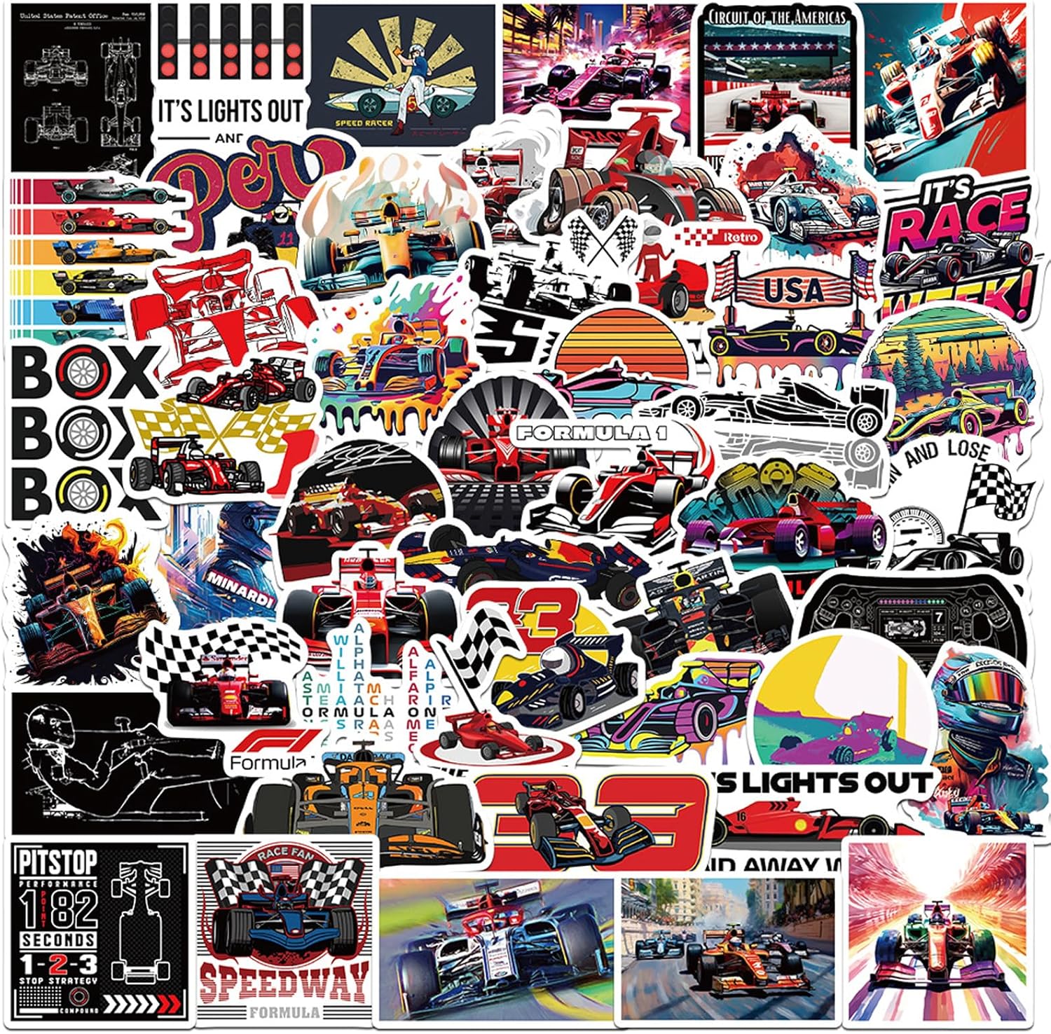 F1 Mega Pack Stickers