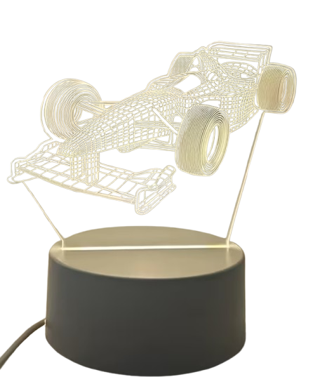 Formula Racing 3D Night Light
