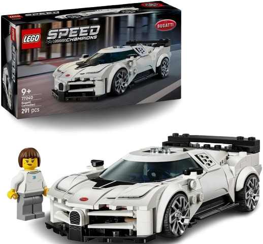 Speed Champions Bugatti Centodieci Sports Car 77240