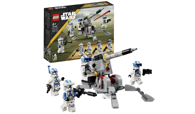 Star Wars 501st Clone Troopers Battle Pack Set 75345