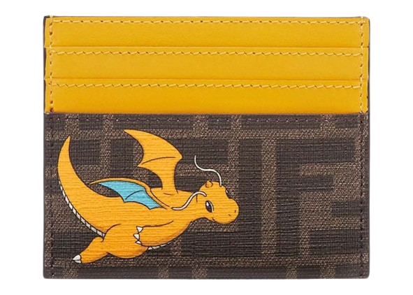 Fendi x FRGMT x Pokémon FF Fabric Card Holder Card Case