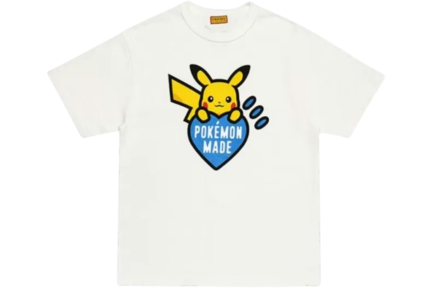 Human Made x Pokémon Graphic Pikachu Offline Store T-shirt