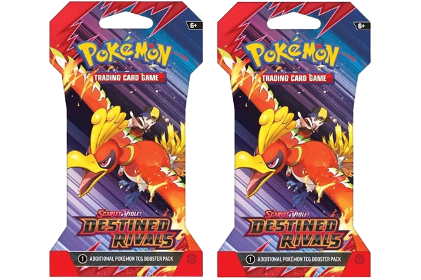 2025 Pokémon Scarlet & Violet Destined Rivals Booster Pack x2
