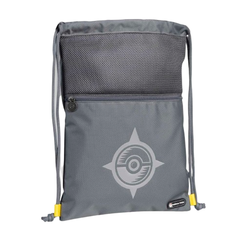 Pokémon Everyday Bags: Gray & Yellow Cinch Drawstring Bag