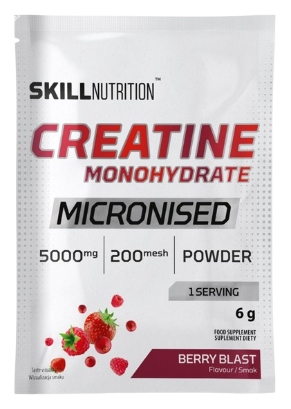 Micronised Creatine Monohydrate, Berry Blast - 6g (1 serving)
