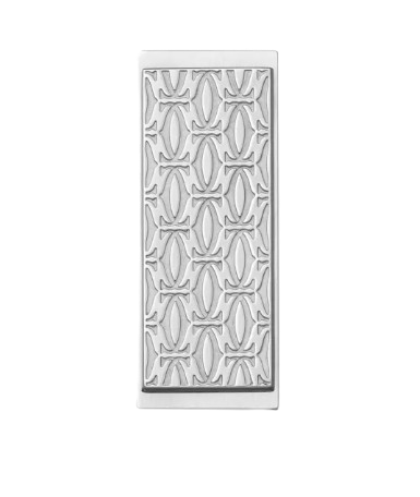 Cartier C de Cartier Décor Stainless Steel Money Clip