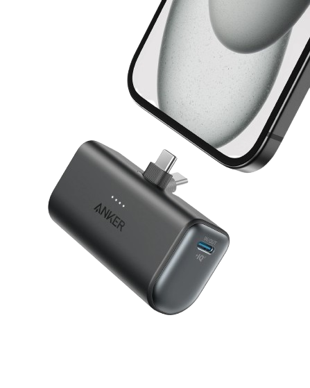 Anker Nano Power Bank with Built-In Foldable USB-C Connector