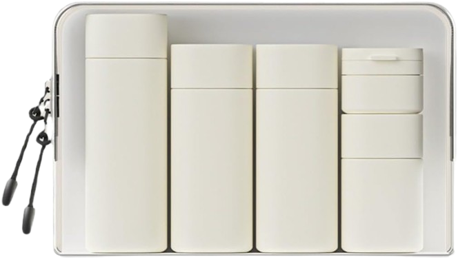 5pcs Cream Dispenser Bottles Set