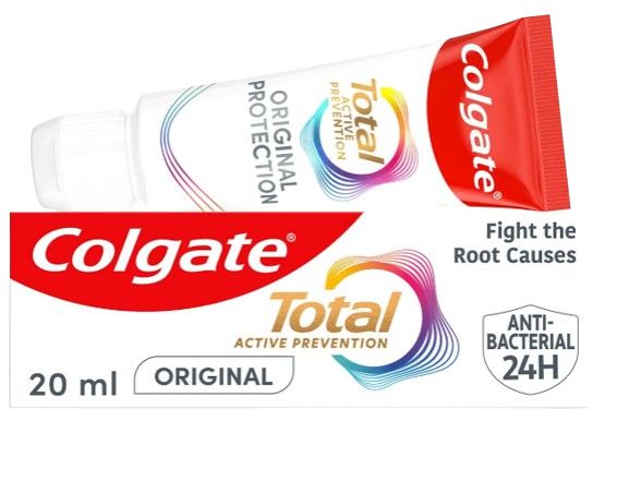 Colgate Total Active Prevention Original Travel Toothpaste 20ml