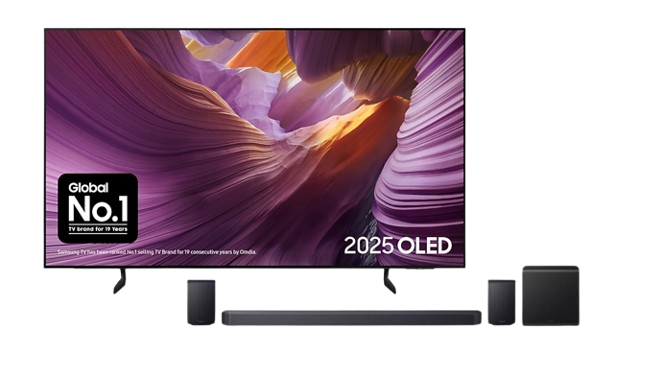 Home Cinema Bundle - 77" OLED Smart TV + Soundbar System