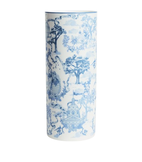 Harrods Fine Bone China Toile Vase