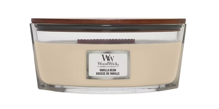 Woodwick Ellipse Scented Candle Vanilla Bean