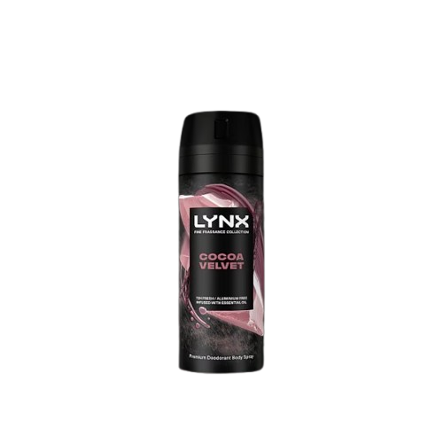 Lynx Fine Fragrance Collection Cocoa Velvet Premium Body Spray 150 ml