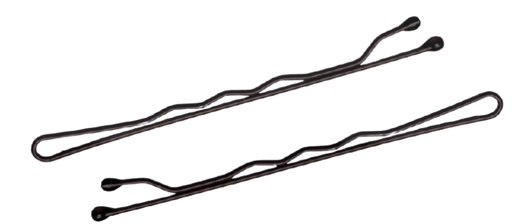 80 pcs Black Hair Bobby Pins