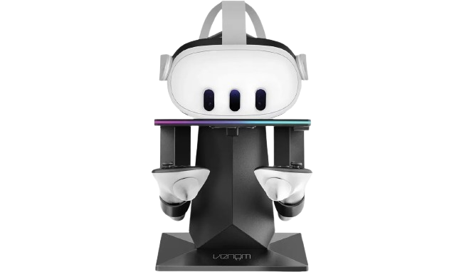 Venom Meta Quest 2, 3, 3S LED Docking & Charging Station