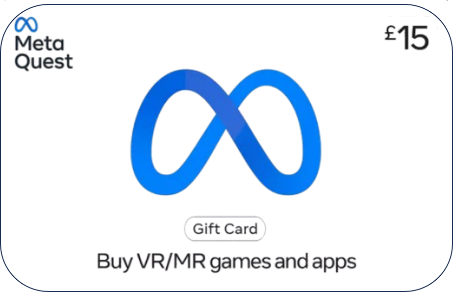 META Quest Gift Card £15