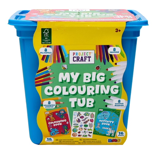 Project Craft My Big Tub of Colouring Fun