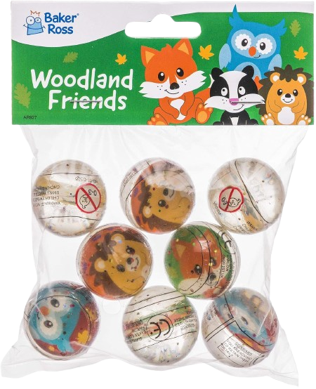 Woodland Friends Jet Balls (Pack of 8)