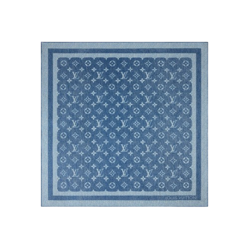 Monogram Silhouette Denim Square 55