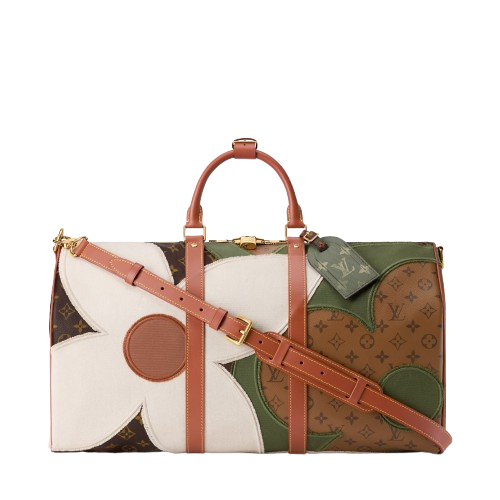 Keepall Bandoulière 50 Bag - Monogram Khaki