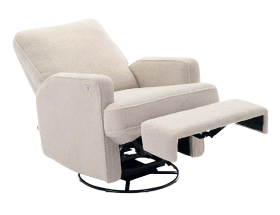 Obaby Madison Electric Recliner Nursery Chair - Ivory
