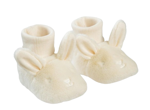 Mamas & Papas Bunny Slippers 3-6 Months
