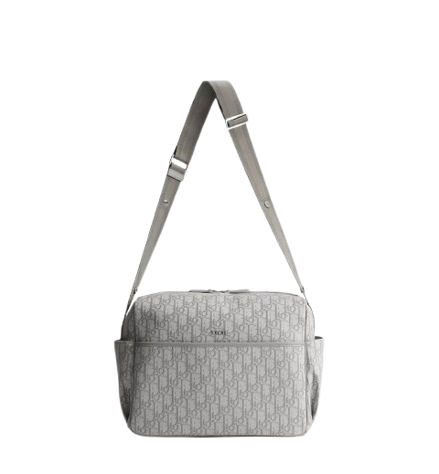 Changing Bag - Gray Dior Oblique Jacquard