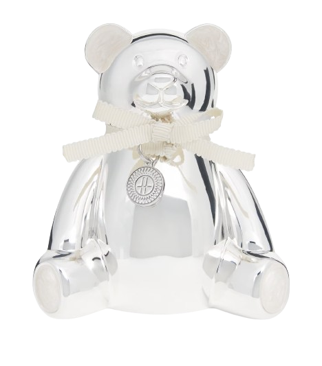 Harrods Silver-Plated Bear Money Box
