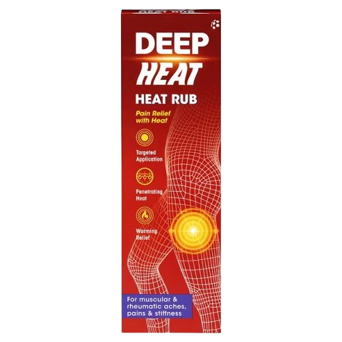 Deep Heat Effective Pain Relief Heat Rub 100g
