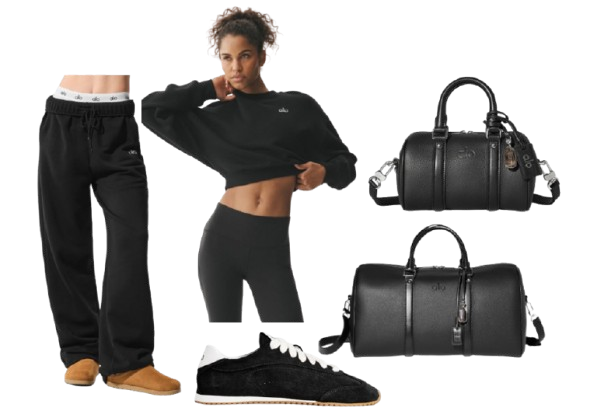 Outfit Bundle - Mini Voyage + Sunset Sneaker + Sweatpants + Crewneck + Voyage Duffle