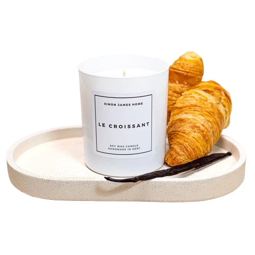 Le Croissant Handmade Soy Wax Candle - The Ultimate Croissant Candle