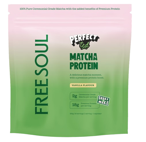 PerfectTed x FreeSoul Vanilla Matcha Protein Vanilla 250 g