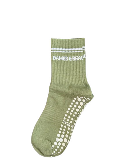 Pilates Socks-Matcha