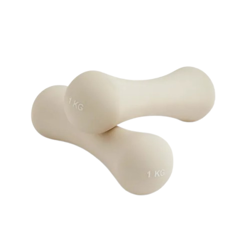 Unio Essentials Pack of 2x1kg Hand Weights - Natural