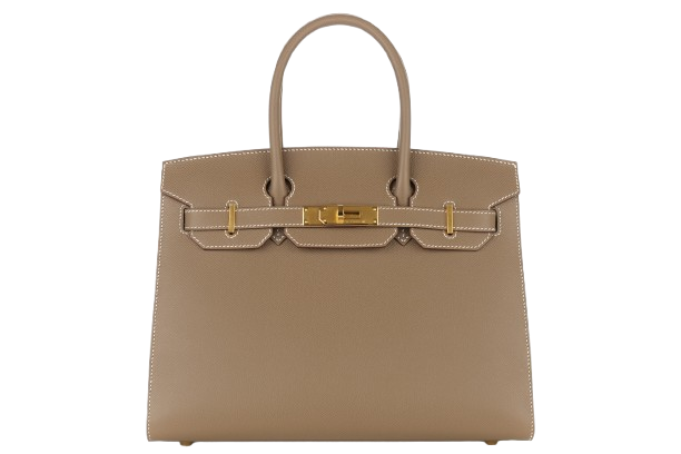 Hermès Birkin 30 Etoupe Epsom Sellier Gold Hardware