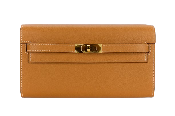 Hermès Kelly To Go Gold Evercolor Gold Hardware