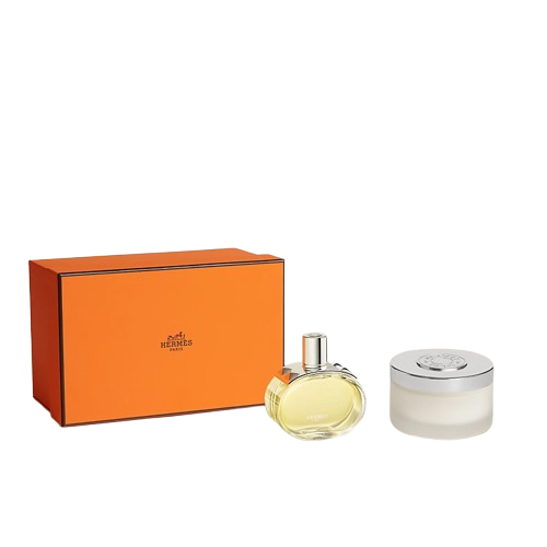 Hermès Barénia Eau de Parfum 100ml and Barénia Perfumed Body Cream 200ml Gift Set