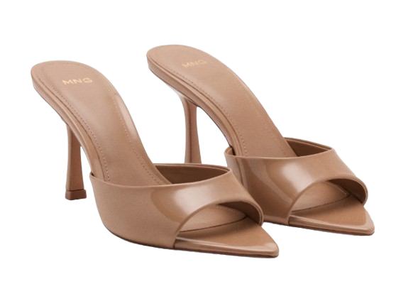 Mango Pointed Heel Sandals
