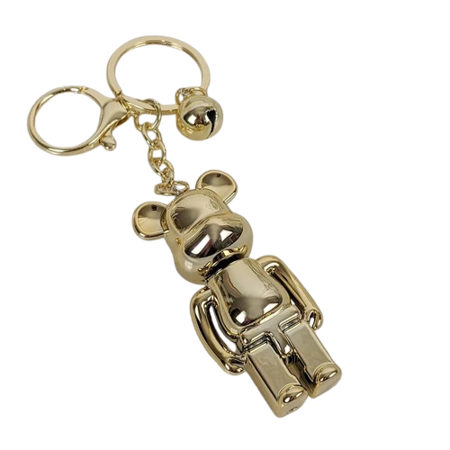Rowen Gold Bear Keyring