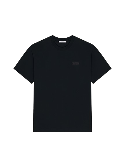 Givenchy T-shirt in cotton with Givenchy Paris gros grain